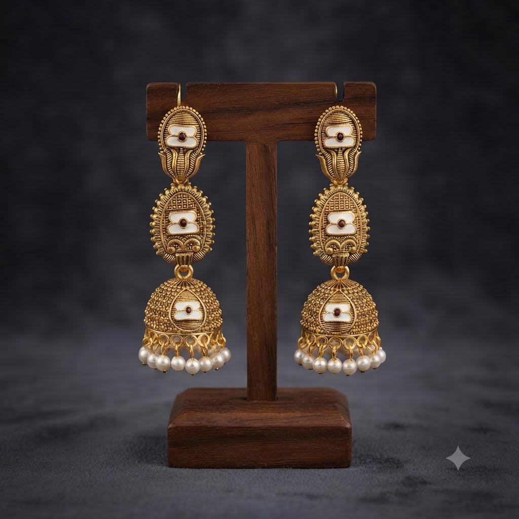 Limited Edition: Nysha's 5-Pair Festive Jhumka Bundle