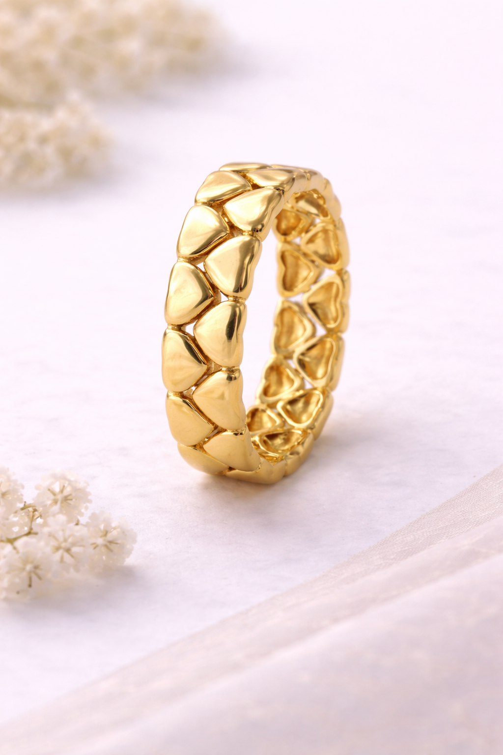 Nysha Crystal Open Adjustable Ring