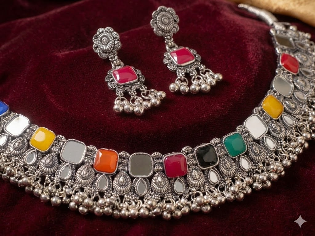 💖 Nysha Essential Combo – 5 Pc Jewelry Set | Flat 60% OFF