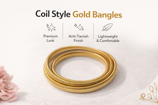 Nysha Coil Wrap Luxe Bracelet