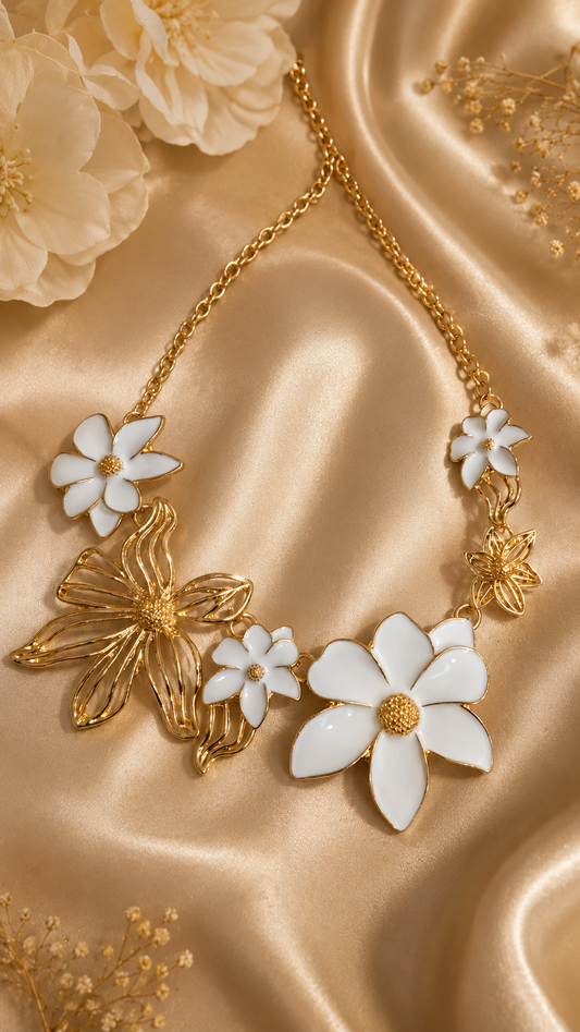 Turkish Floral Hasli Necklace
