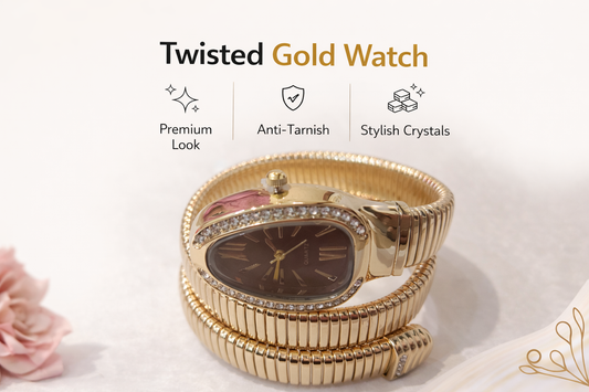 Nysha Vintage Watch-Style Bracelet