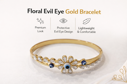 Nysha Butterfly Stone Bangle
