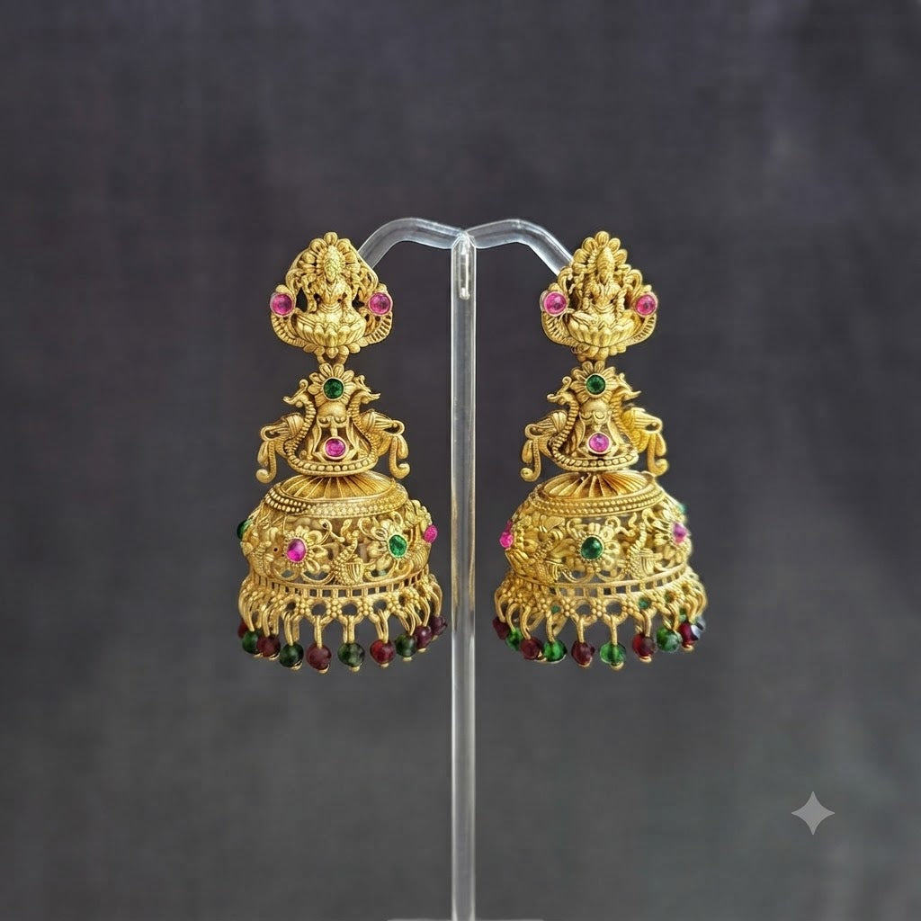 Limited Edition: Nysha's 5-Pair Festive Jhumka Bundle