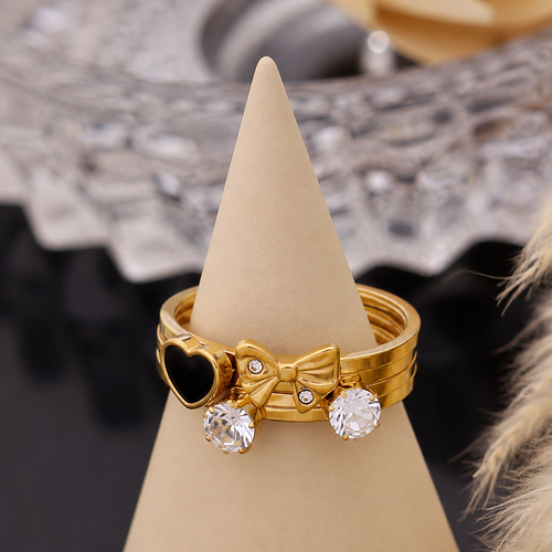 Gold ring.