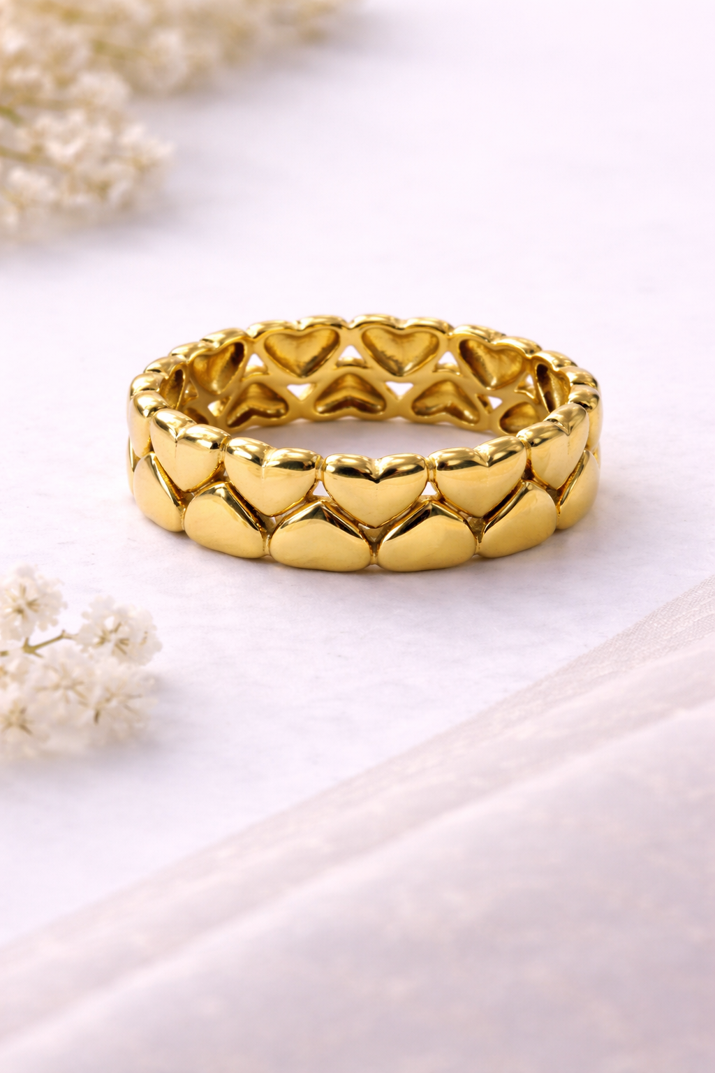 Nysha Crystal Open Adjustable Ring